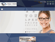 Tablet Screenshot of eaglevisioncenter.net