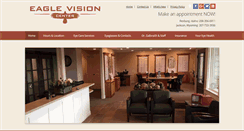 Desktop Screenshot of eaglevisioncenter.com